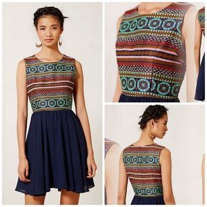 NWT ANTHRO NOMAD Morgan Carper Winona Dress